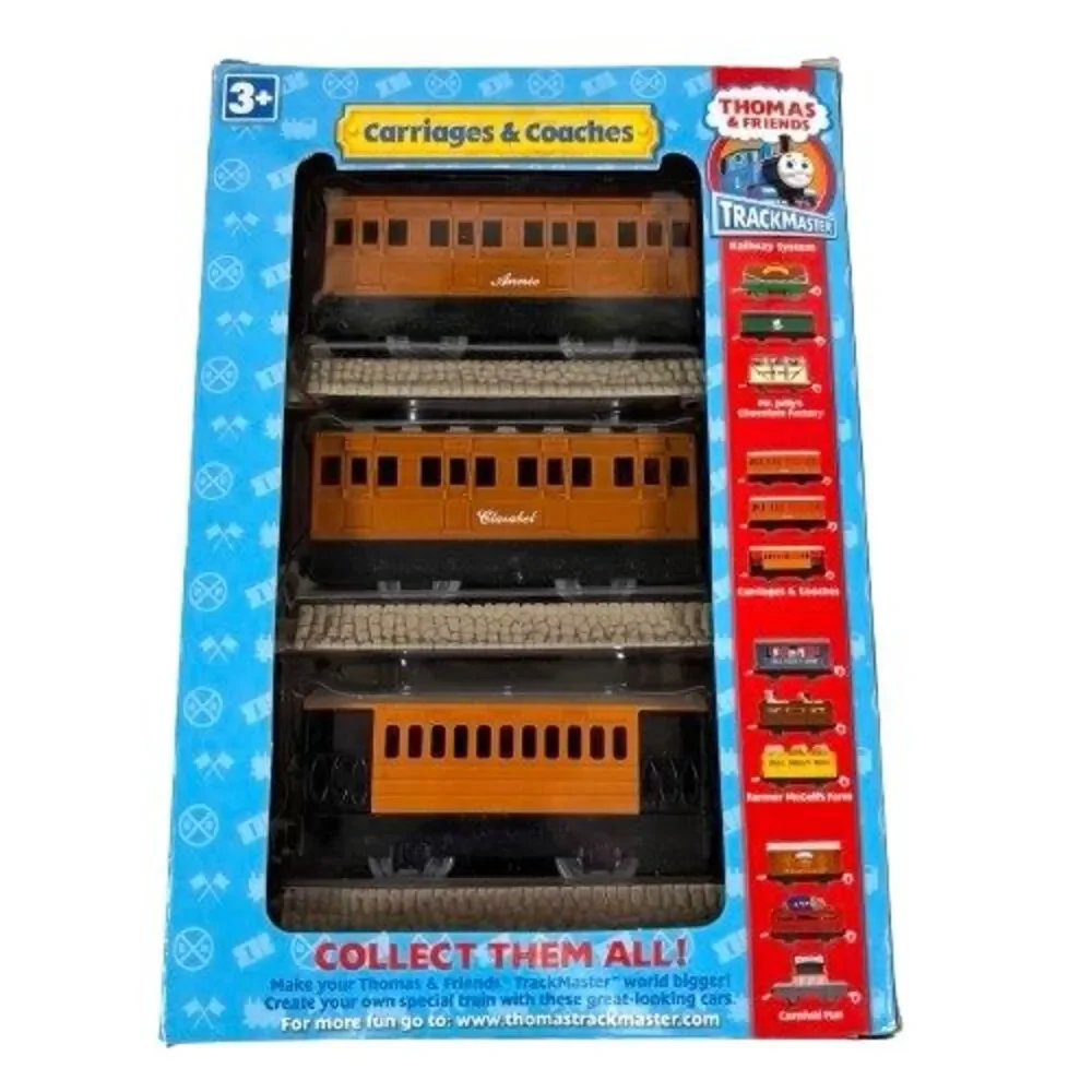 Thomas & Friends Trackmaster Carriages & Coaches Railway System 2008 NEW Box Set